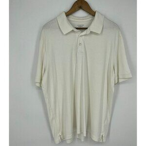 Lands' End Men's Tailored Fit Short Sleeve Super Soft Supima Polo Shirt Size XL